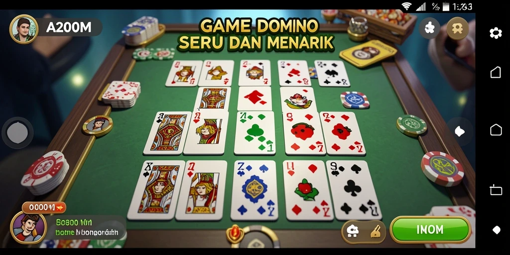 Tampilan gameplay A200M yang menegangkan dan interaktif.