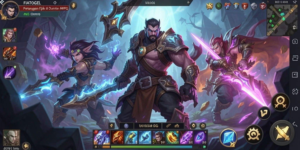 Gameplay seru dan grafis memukau dari FIATOGEL.