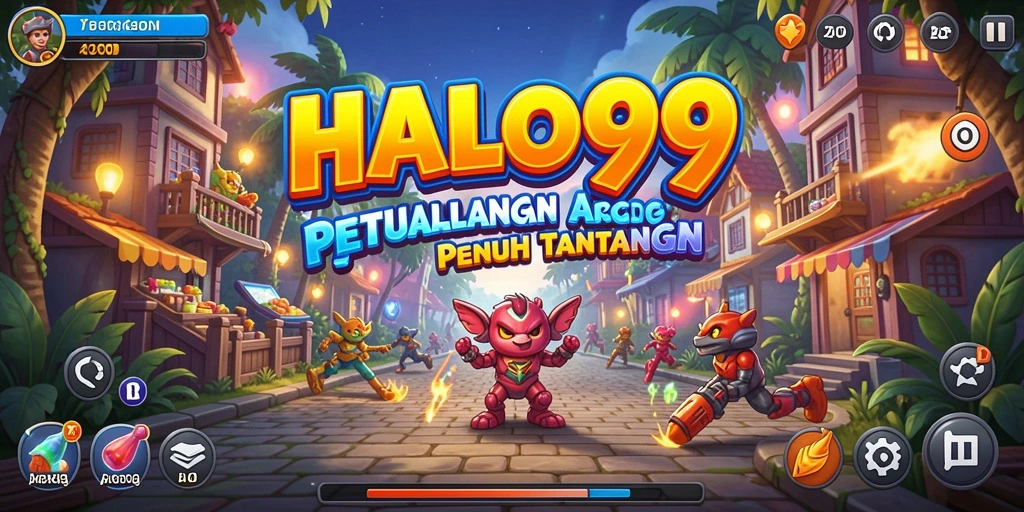 Tangkapan layar HALO99 menampilkan aksi gameplay yang seru dan penuh warna.