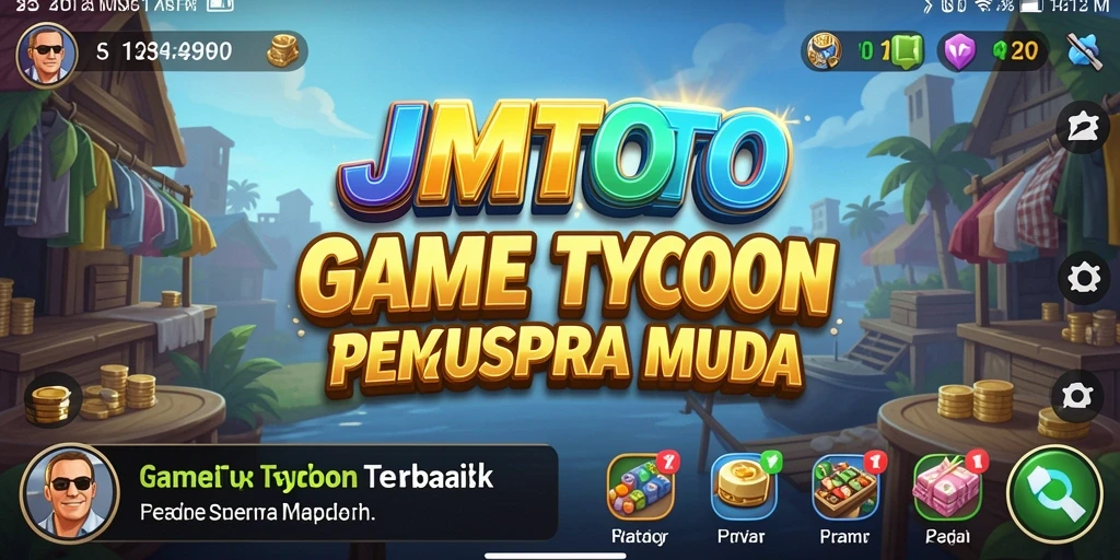 Gambaran menarik dari gameplay JMTOTO di dunia Tycoon.