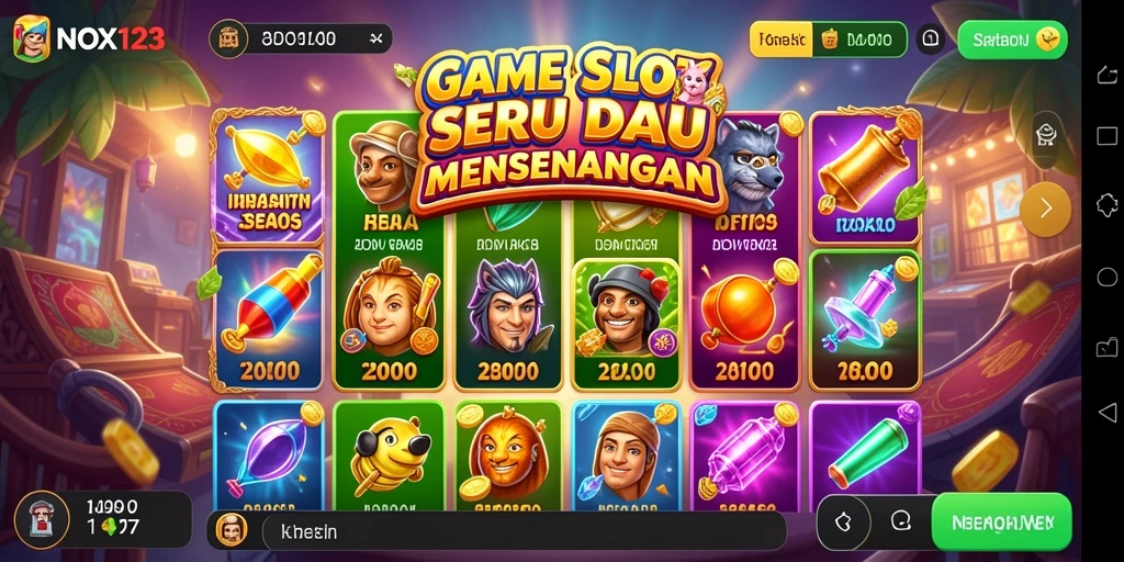 Tampilan screenshot gameplay yang menawan dari NOX123.