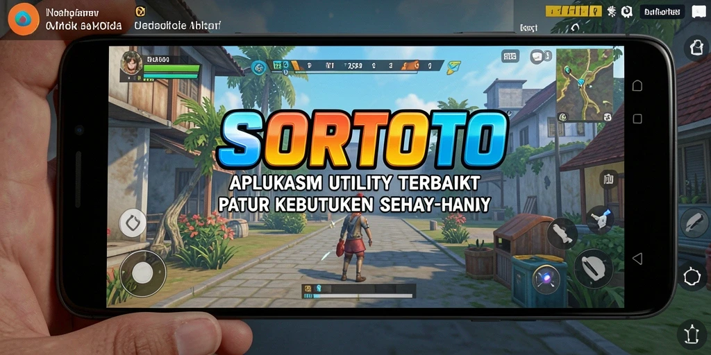 Tampilan utama SORTOTO dengan antarmuka yang intuitif.